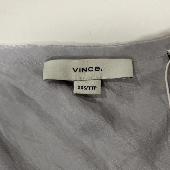 Vince Scoop-neck Satin Vest Top - Size XXS‎ - NEW With Tags. - Picture 6 of 14